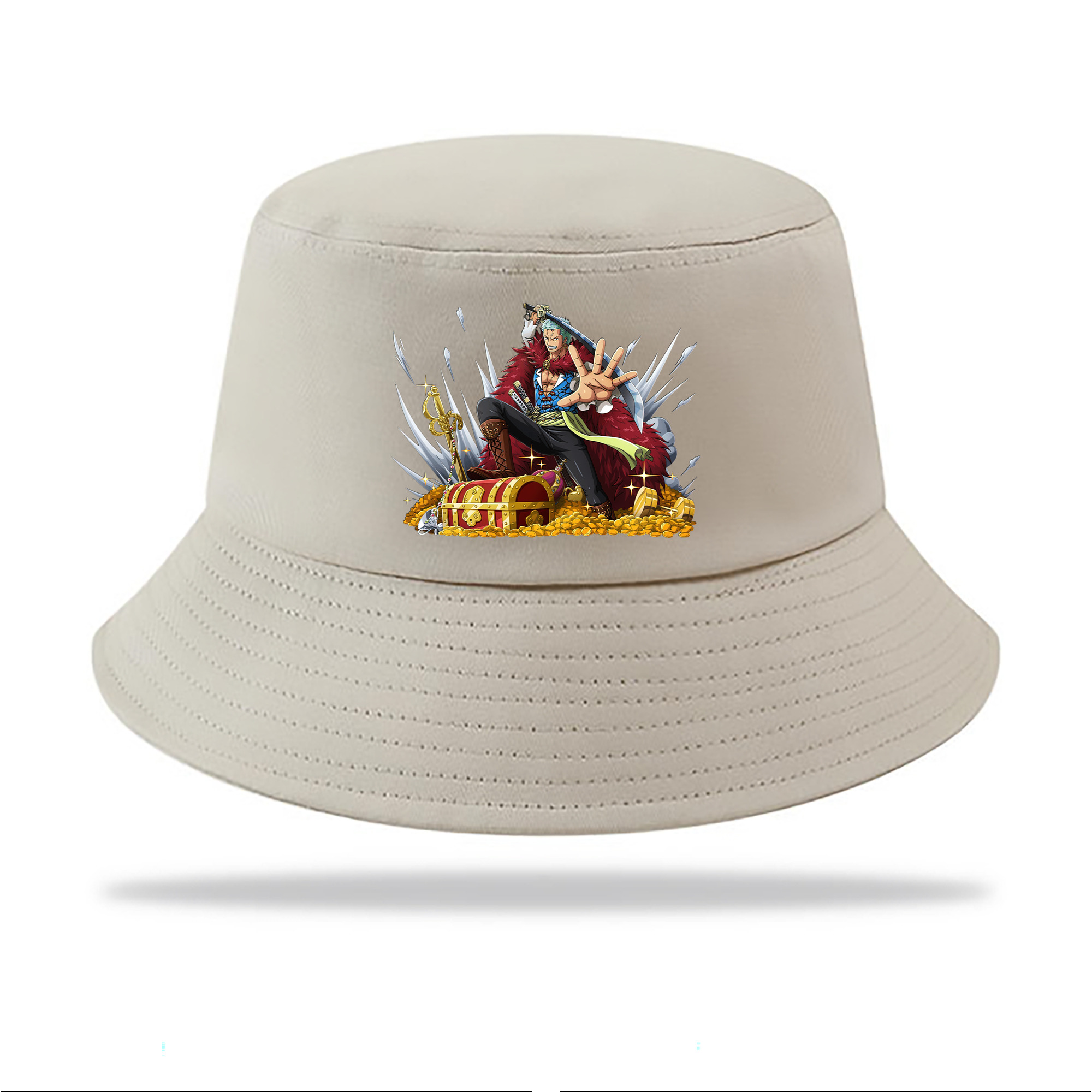 ワンピース ロロノア・ゾロ ONE PIECE Roronoa Zoro アウトドア日除けバケットハット
